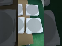 128 mm de diámetro Filtro de fibra de titanio con platino o.2um en ambos lados